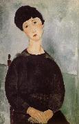 Amedeo Modigliani Seated Young woman oil on canvas